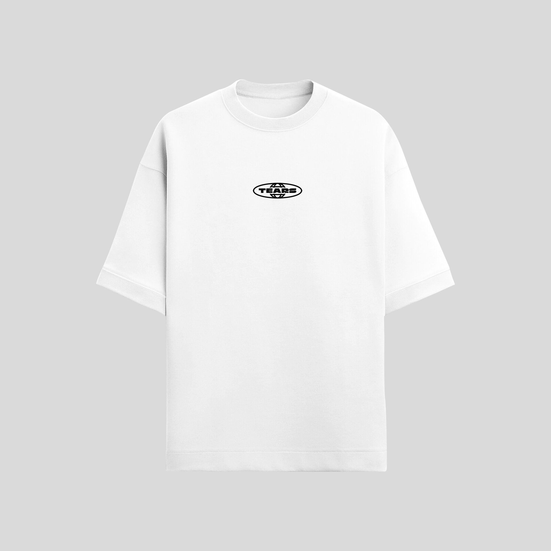 BRUTALIST WHITE TEE - 2